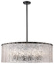 Zlite 1943P32-MB 12-Light Pendant, Clear