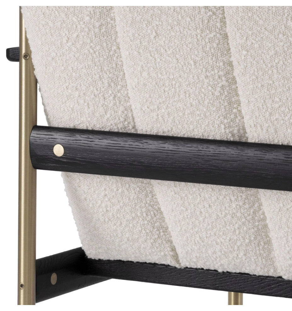 Modern Boucle Armchair | Eichholtz Elan