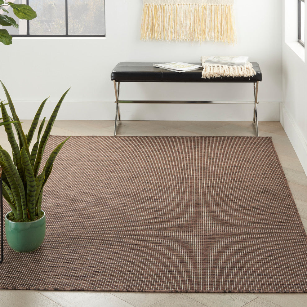 Nourison Positano Contemporary Area Rug, Natural, 3'x5'