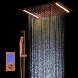 Fontana Showers Smart LED Touch Control Rainfall Shower Head With Hand Shower