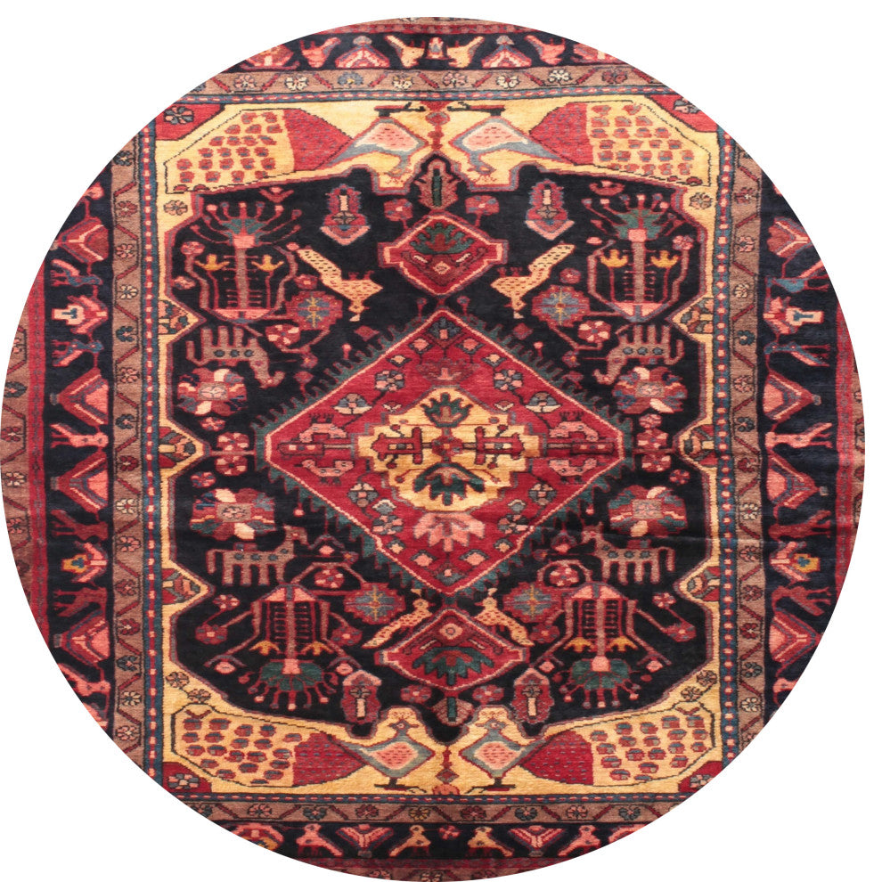 Ahgly Company Indoor Round Traditional Area Rugs, 3' Round