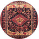 Ahgly Company Indoor Round Traditional Area Rugs, 3' Round