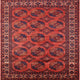 Ahgly Company Indoor Square Mid-Century Modern Area Rugs, 7' Square