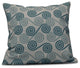Rip Curl, Geometric Print Outdoor Pillow, Aqua, 20"x20"
