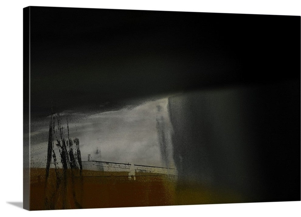 "Where the Red Meets the Black" Wrapped Canvas Art Print, 48"x32"x1.5"