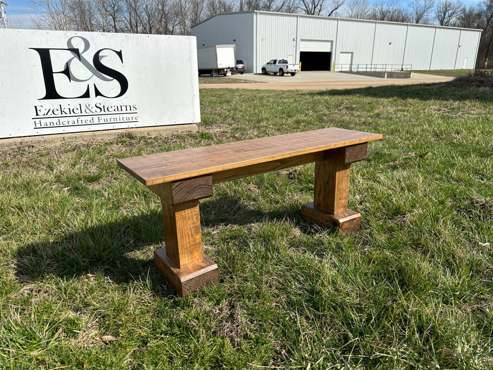 Special Walnut Wyoming Bench, 72 Inches