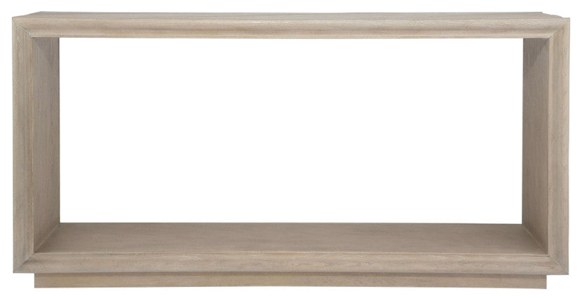 Uttermost Prism Light Oak Console Table