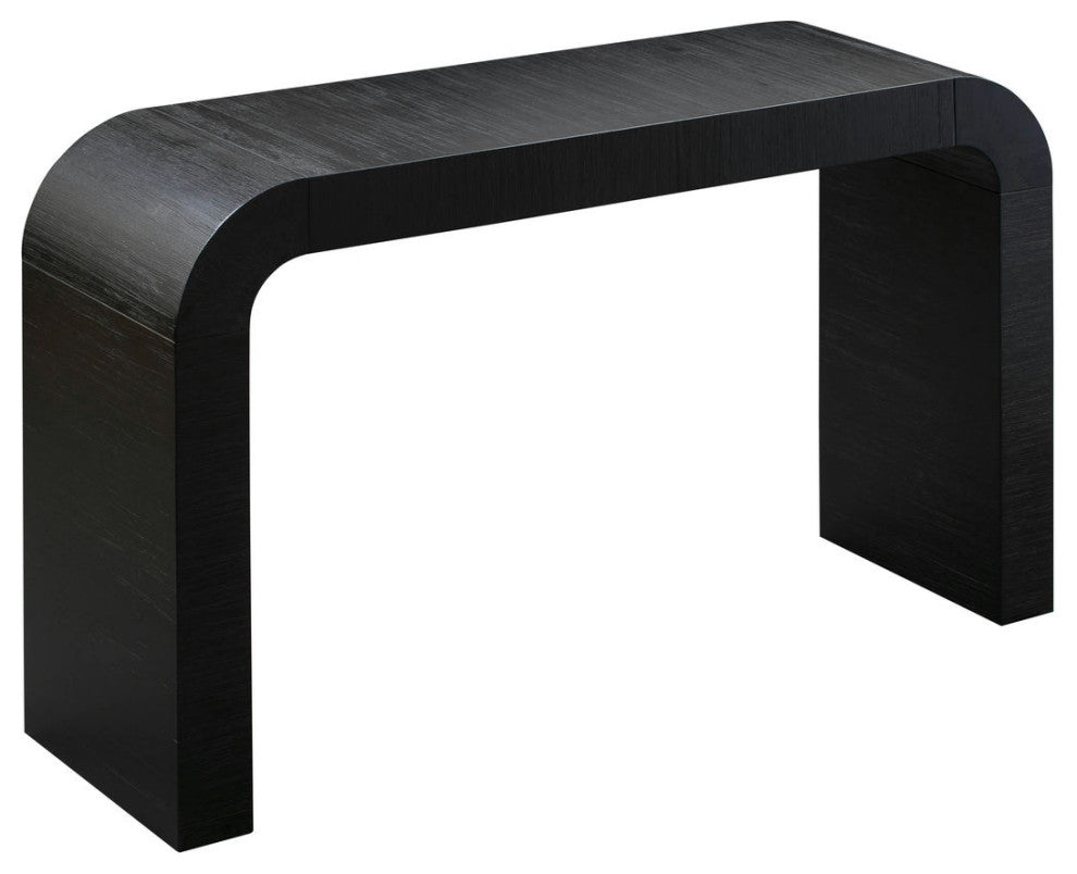 Hump Black Console Table
