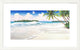 "Onda Tropicale" Framed Digital Print by Adriano Galasso, 33x21"