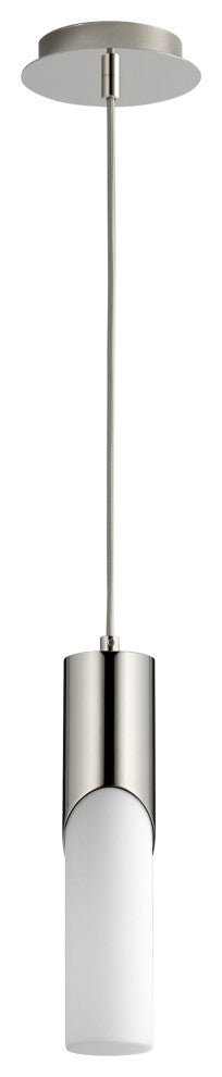 Ellipse Pendant Light in Polished Nickel