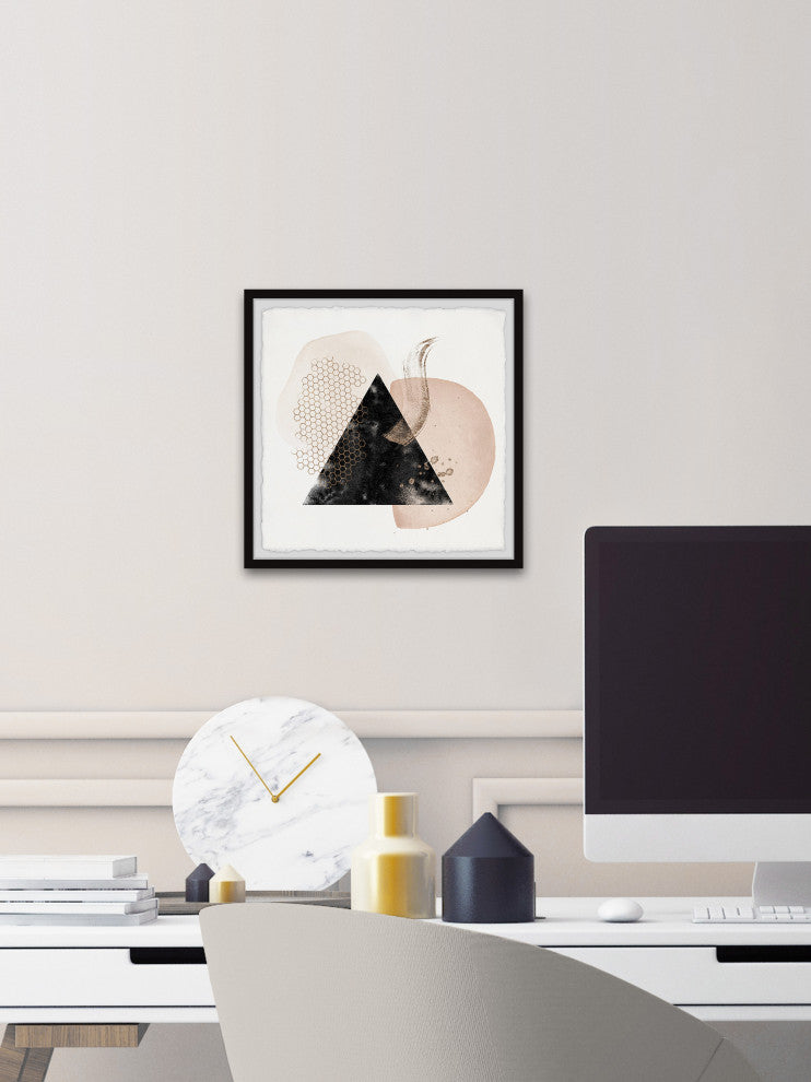 "Volatile Dreams" Framed Painting Print, 12x12