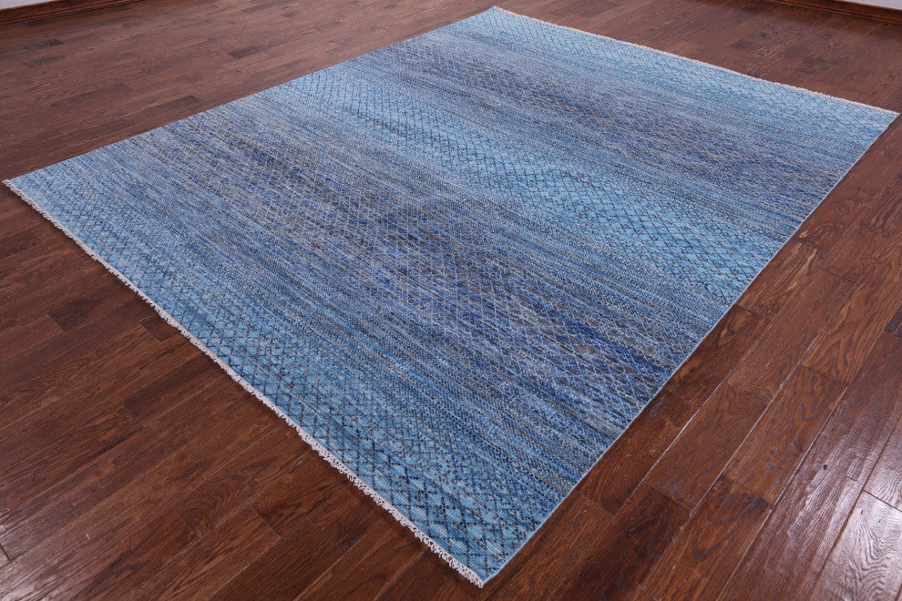 Savannah Grass Hand Knotted Wool Rug 8' 0" X 9' 11" - Q13238