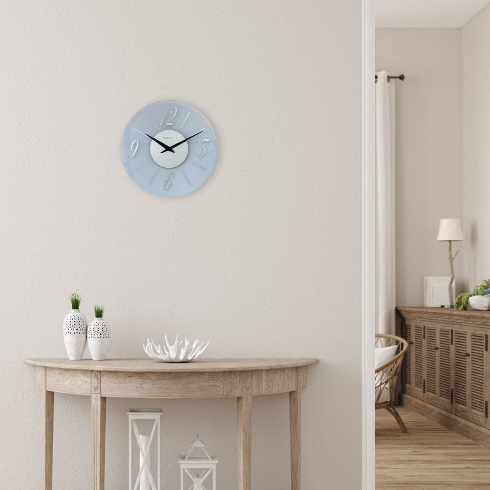 Dali, Frosted Glass Wall Clock, Round