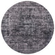 Ahgly Company Indoor Round Mid-Century Modern Area Rugs, 8' Round