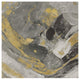 "Arroyo Gold and Black" Digital Paper Print by Albena Hristova, 32"x32"