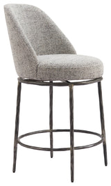 Nordhavn Swivel Counter Stool Gray