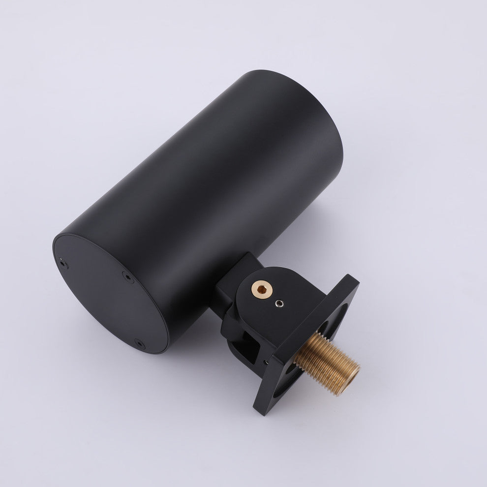 Unique Shower System With Handheld Shower, Matte Black