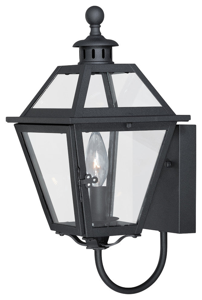 Nottingham 7" Outdoor Wall Light Textured Black