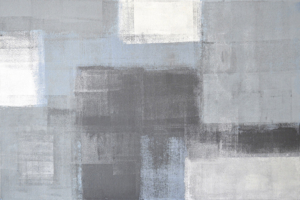 "Suspicious Edges" Painting Print on Wrapped Canvas