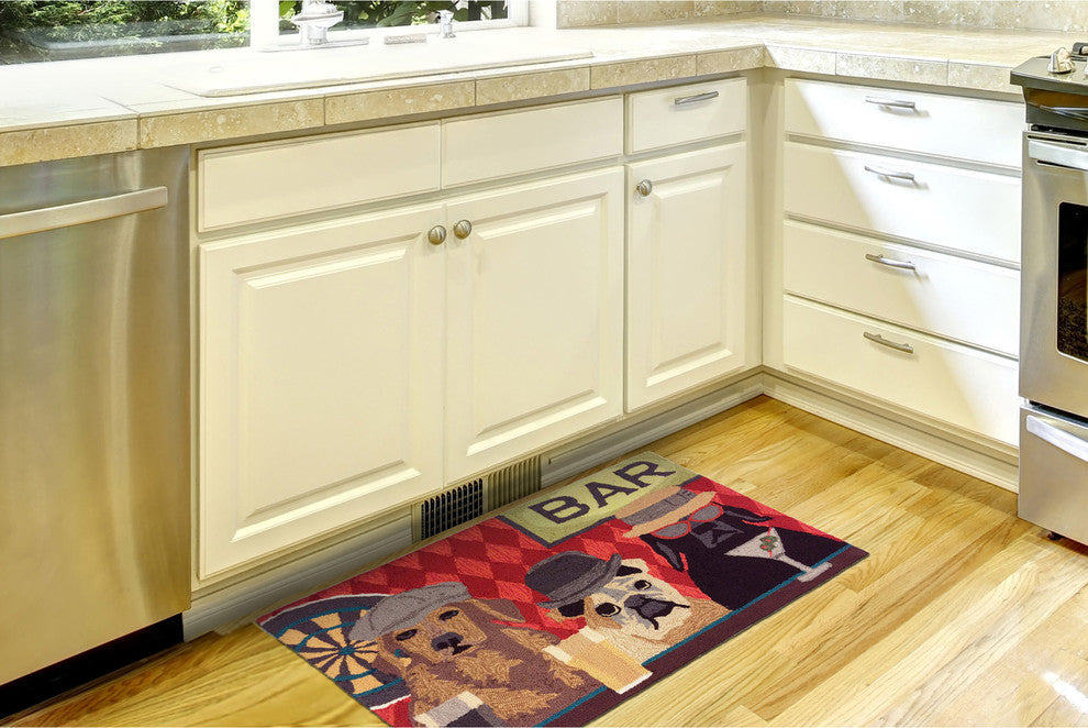 Frontporch Bar Patrol Indoor/Outdoor Rug Port 2'6x4'