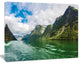 Green Lake Sognefjord Norway, Landscape Canvas Art Print, 60x40