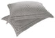 Microfiber Stain and Water Resistant Diamond Quilt King Shams, Set of 2