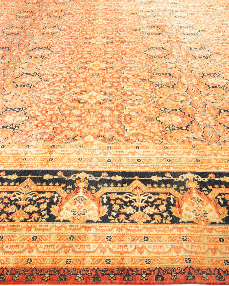Mogul, One-of-a-Kind Hand-Knotted Area Rug Orange, 12'3"x17'1"