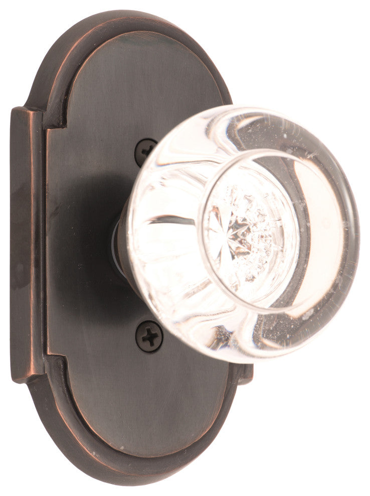 Palladian Plate Privacy Set - 2-3/8"