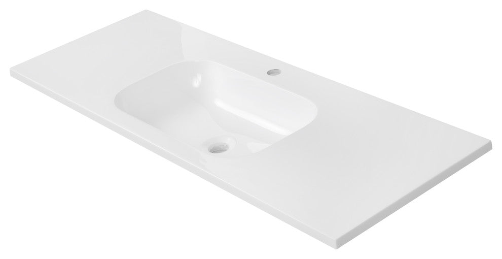 48" Solid Surface Resin Streamline K-1601-48 Vanity Top