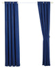 Serenta Black Out Curtains 4 Piece Sets, Dark Blue, 54" X 96"