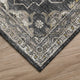 Indoor/Outdoor Marbella MB4 Charcoal Machine Washable 10' x 14' Rug