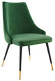 Adorn Tufted Performance Velvet Dining Side Chair - Emerald