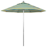9' Venture Series Patio Umbrella With Sunbrella 2A Astoria Lagoon Fabric
