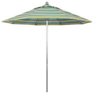 9' Venture Series Patio Umbrella With Sunbrella 2A Astoria Lagoon Fabric