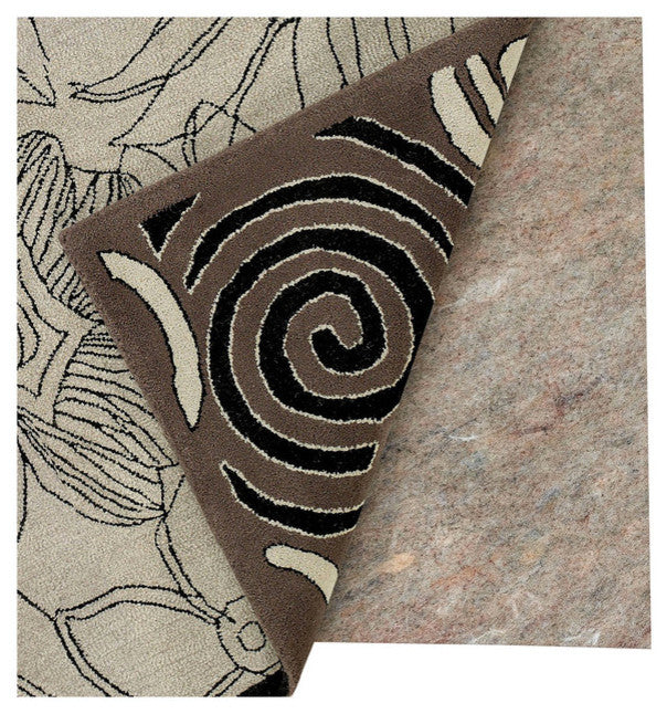 Firm Grip Rectangle Rug Padding, 10''x14''