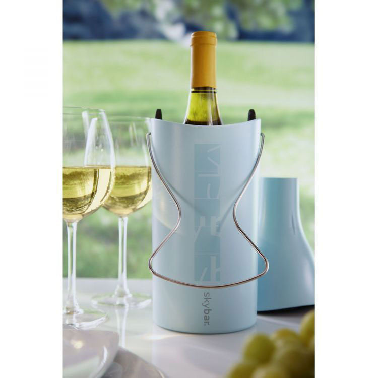 Skybar NBSKWA2501 Insulated Wine Travelers Chillers 2-Pack, Orange/Green