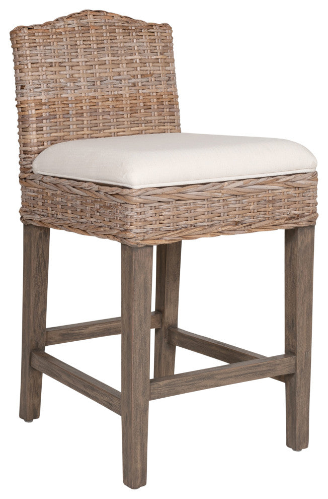 East at Main Nisha Rattan Counter Stool