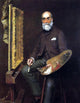 William Merritt Chase Portrait of Worthington Whittredge Wall Decal