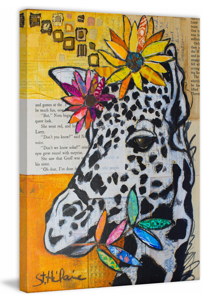 "Focus on the Big Picture" Painting Print on Wrapped Canvas, 12x18