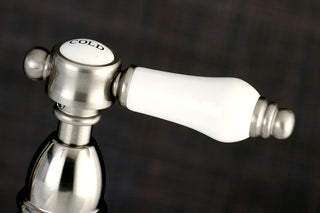 Kingston Brass Bridge Kitchen Faucet, Brushed Nickel