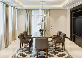 Contemporary Chrome 3-Light Chandelier