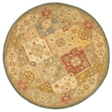 Safavieh Antiquities At316A Rug, Multi/Beige, 6'0"x6'0" Round