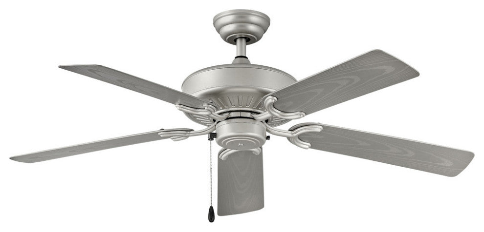 Hinkley Oasis 52" Indoor/Outdoor Ceiling Fan, Brushed Nickel