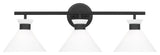 Belcarra 3 Light Bath, Midnight Black