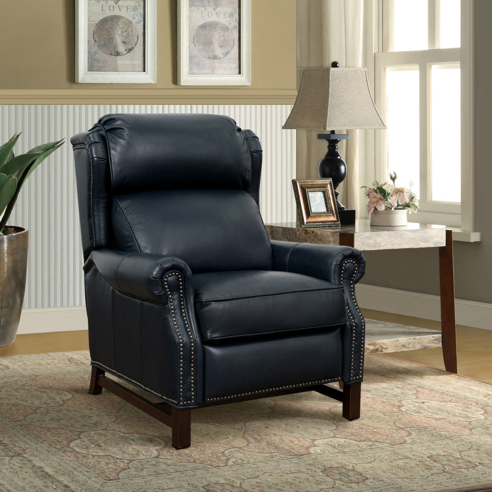 Thornfield Recliner, Shoreham Blue