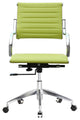 Classics Flees Office Chair Mid Back, Green