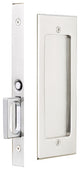 Emtek Passage Mortise Pocket Door Lock With Flat Black Finish