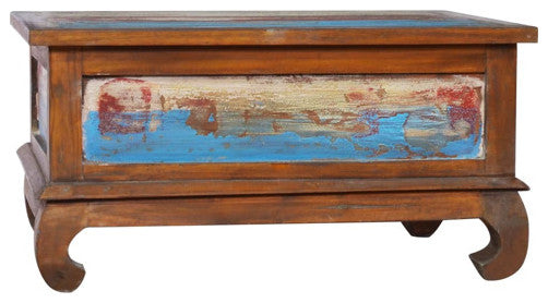 vidaXL Coffee Table End Table Accent Sofa Table Furniture Reclaimed Teak Wood