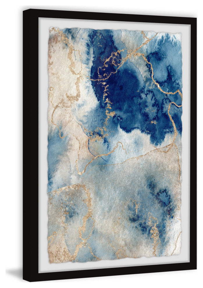 "Lights From Above" Framed Painting Print, 12x18