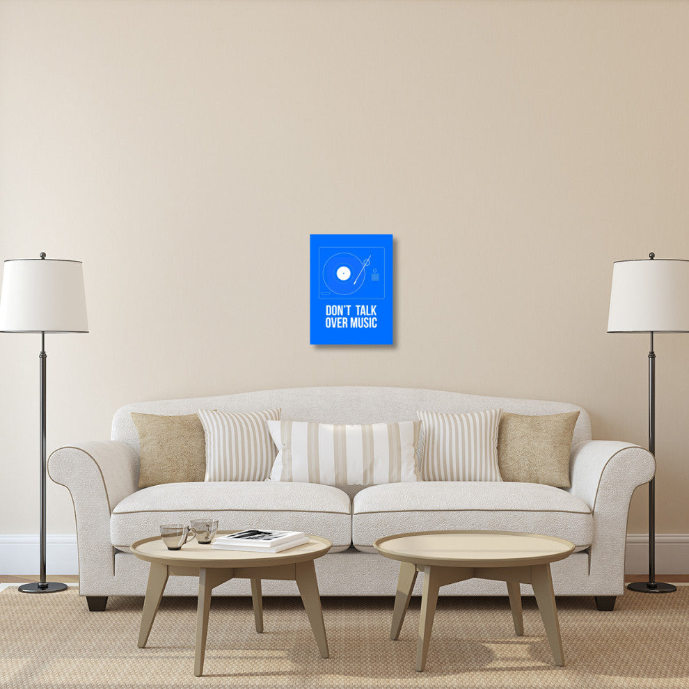 "Don't talk over Music" Poster Fine Art Print